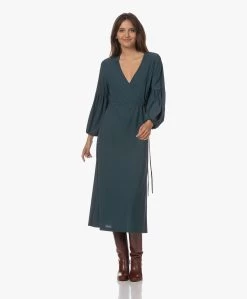 No Man'S Land Tech Jersey Overslagjurk - Bottle Green -JAMES PERSE WINKEL 230803 2d52a9b9 3ca7 4803 baf0 56b4edcfbb2a