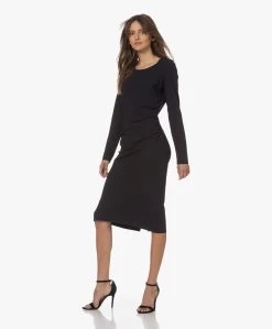 Japantky Moriko Travel Jersey Jurk - Diepzwart -JAMES PERSE WINKEL 230803 34881592 0315 4eb3 bb98 450a3552e998