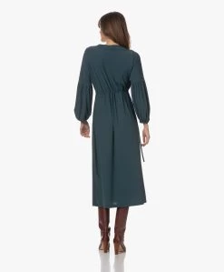 No Man'S Land Tech Jersey Overslagjurk - Bottle Green -JAMES PERSE WINKEL 230803 8ff825ee 34f0 48f8 ba09 1c7d82061025