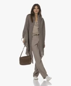 Lasalle Lyocell Jersey Overslag T-Shirt - Taupe -JAMES PERSE WINKEL 230803 fb5818cd f7e8 42d9 a947 234263858294