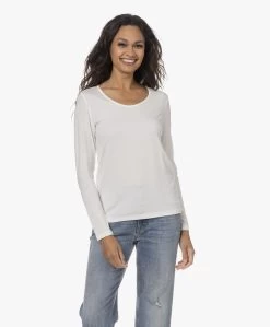 Lasalle Lyocell Jersey Longsleeve - Panna -JAMES PERSE WINKEL 230808 5beb90fd 0159 4c35 b2fd 88eed7bf48a7