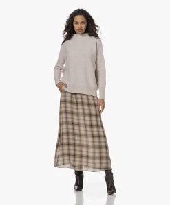 Diega Jabo Geruite Maxi Rok - Multi Bruin -JAMES PERSE WINKEL 230808 79435574 8a0d 4673 ac5c 7f463575f364