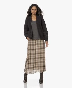 Diega Jabo Geruite Maxi Rok - Multi Bruin -JAMES PERSE WINKEL 230808 7c38ed77 b03b 4cb9 b326 445e50087f8c