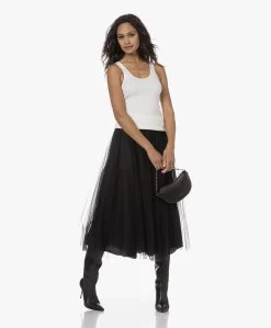 No Man'S Land Tulen Midi Rok - Zwart -JAMES PERSE WINKEL 230808 cc8f55b4 9614 458c b7dc d7bf322933a4