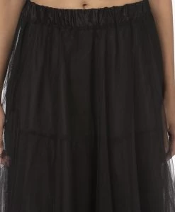 No Man'S Land Tulen Midi Rok - Zwart -JAMES PERSE WINKEL 230808 d18b724f 243e 4180 894b b2eb854e8500