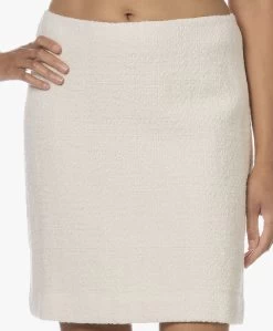 No Man'S Land Rechte Bouclé Rok - Crème -JAMES PERSE WINKEL 230809 58a0de4a e32f 4d39 b3ed 61737d65d2da