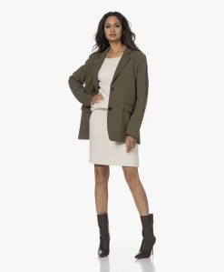 No Man'S Land Rechte Bouclé Rok - Crème -JAMES PERSE WINKEL 230809 96b7f416 cc3b 4a78 9b4f 6ad133288117