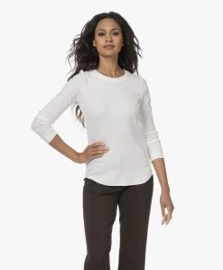 Neeve The Ella Ronde Hals Longsleeve - Off-White -JAMES PERSE WINKEL 230809 c3c53c91 8b75 4c76 adad 6bd7c058fdf7