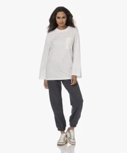 By Malene Birger Fayeh Longsleeve Met Wijde Mouwen - Soft White -JAMES PERSE WINKEL 230809 c5176a6d 5ee6 42a7 93e5 fbc85242c732