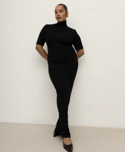 Viveh Opal Jersey Maxi Coljurk - Zwart -JAMES PERSE WINKEL 40f940f5 a71b 4274 b9fc d681bda6e228 141