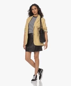 By Malene Birger Esmaa Lamsleren Overslag Minirok - Zwart -JAMES PERSE WINKEL 44dc781f 7001 41c5 8aae caa224df4b3c 267