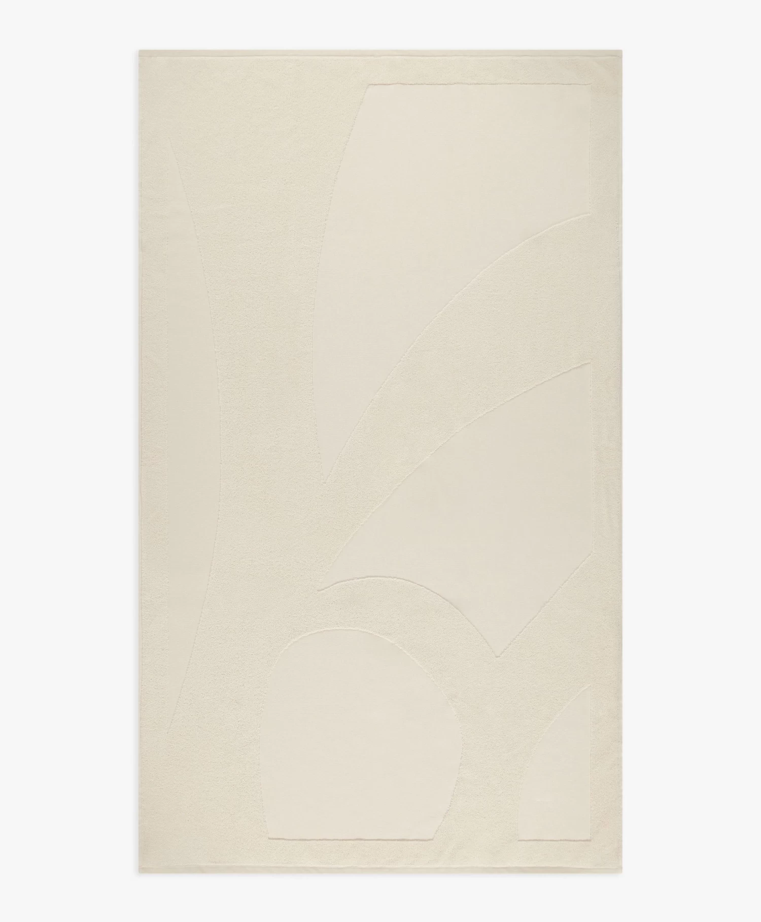 Viveh Bio-Katoenen Monogram Logo Handdoek - Coconut Milk 8 Viveh Bio-Katoenen Monogram Logo Handdoek - Coconut Milk - Afbeelding 6