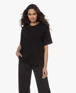 Closed Bio Katoenen Loose-Fit T-Shirt - Zwart -JAMES PERSE WINKEL 83405 83447 83470 74038.CR3 157065d3 aaea 4c52 ba41 0a51238798b7