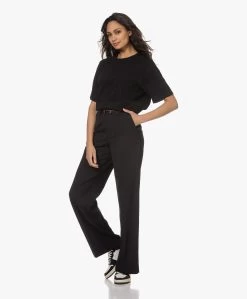 Closed Bio Katoenen Loose-Fit T-Shirt - Zwart -JAMES PERSE WINKEL 83405 83447 83470 83394 74049.CR3 feebdf88 2893 49dc b163 8a22213fff33