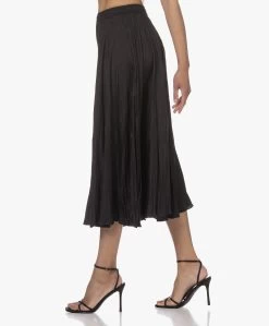 Joseph Sully Habotai Zijden Crinkle Midi Rok - Zwart -JAMES PERSE WINKEL b4470a6f 9845 42ab bbb0 dd2dfcfd7bb9 395